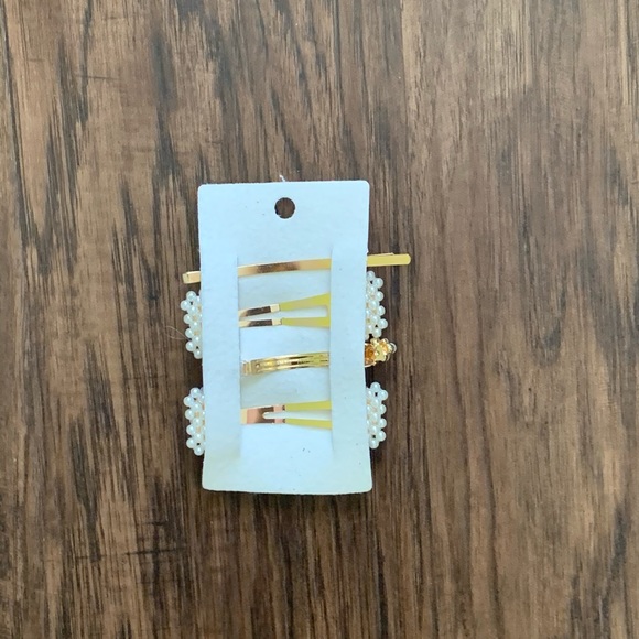 Free people Cressida pearl barrette set of 4 main image 11
